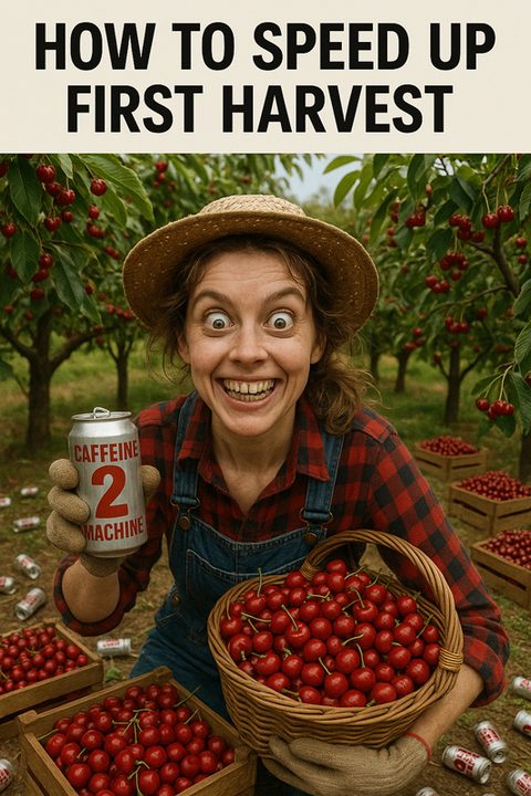 How to speed up the first meaningful harvest (UK conditions)